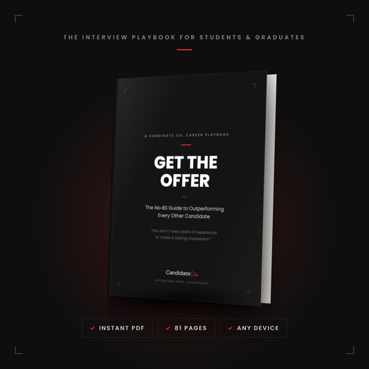 GET THE OFFER — The No-BS Guide to Outperforming Every Other Candidate